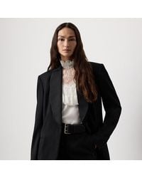 Ralph Lauren - Sutton Grain De Poudre Smokingjasje - Lyst
