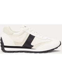Ralph Lauren - Ralph Lauren Dani Suede & Leather Sneaker - Lyst