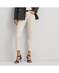 Lauren by Ralph Lauren - Relaxed Tapered Ankle Jean - Lyst
