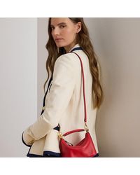 Ralph Lauren - Nappa Leather Mini Blaike Shoulder Bag - Lyst
