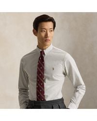 Polo Ralph Lauren - Custom Fit Striped Oxford Shirt - Lyst