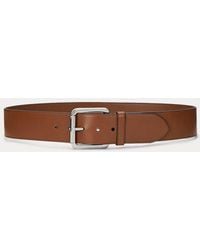 Ralph Lauren - Cinturón Ancho De Piel Vachetta - Lyst