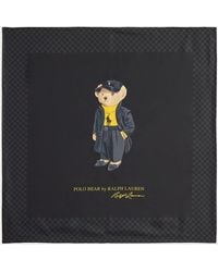 Polo Ralph Lauren - Polo Bear Silk Square Scarf - Lyst
