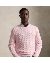 Polo Ralph Lauren - Cable-Knit Cotton Jumper - Lyst