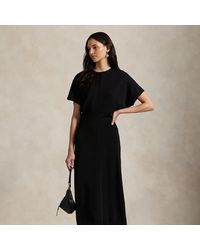 Polo Ralph Lauren - Robe En Laine À Manches Chauve-Souris - Lyst