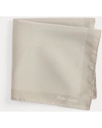 Ralph Lauren - Pin Dot Silk Pocket Square - Lyst