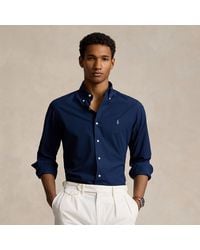 Polo Ralph Lauren - Custom Fit Stretch Poplin Shirt - Lyst