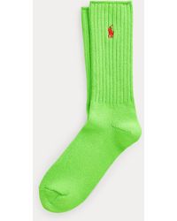 Polo Ralph Lauren - Cotton-blend Crew Socks - Lyst