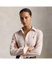 Ralph Lauren - Classic Fit Striped Linen Shirt - Lyst
