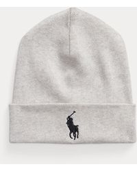 Polo Ralph Lauren - Combed Cotton Beanie - Lyst
