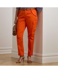 Ralph Lauren - Ralph Lauren Cotton Sateen Cargo Pant - Lyst