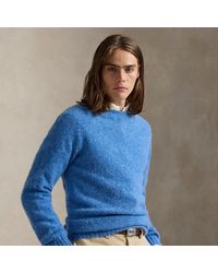 Ralph Lauren - Wollpullover Mit Rundhalsausschnitt - Lyst