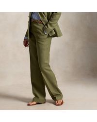 Polo Ralph Lauren - Hemp-Linen Relaxed Straight Trouser - Lyst