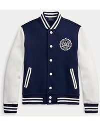 Polo Ralph Lauren - Ralph Lauren Boy's Us Open Crest Double-Knit Jacket - Lyst