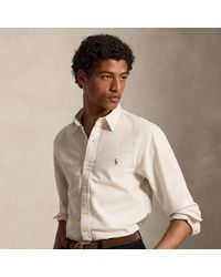 Polo Ralph Lauren - Slim Fit Striped Oxford Shirt - Lyst