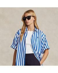 Polo Ralph Lauren - Relaxed Fit Striped Cotton Shirt - Lyst