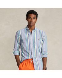 Polo Ralph Lauren - Slim-Fit Oxfordhemd mit Streifen - Lyst