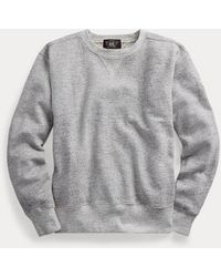 RRL - Fleece Sweatshirt - Lyst