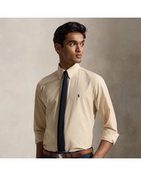 Polo Ralph Lauren - Custom Fit Gingham Stretch Poplin Shirt - Lyst
