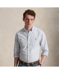 Polo Ralph Lauren - Slim Fit Striped Oxford Shirt - Lyst