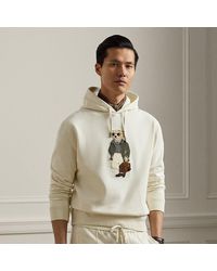 Ralph Lauren - Sudadera De Felpa Con Polo Bear - Lyst