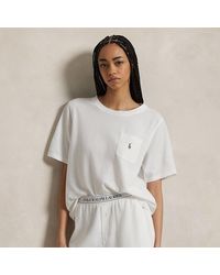 Polo Ralph Lauren - Knit Tee & Boxer Short Pyjama Set - Lyst