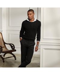 Ralph Lauren - Gregory Handgemaakte Linnen Broek - Lyst