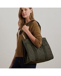 Ralph Lauren - Nylon Extra-large Stevie Tote Bag - Lyst