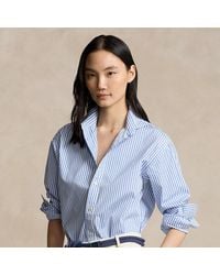 Ralph Lauren - Striped Cotton Shirt - Lyst