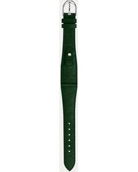 Ralph Lauren Medium-Stirrup-Armband, Alligatorleder - Grün