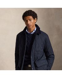 Polo Ralph Lauren - The Beaton Quilted Car Coat - Lyst