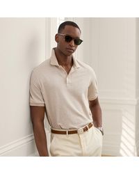 Ralph Lauren - Custom Slim Fit Piqué Polo Shirt - Lyst