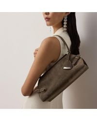 Ralph Lauren - The Ralph Lauren Small Calf-Suede Shoulder Bag - Lyst