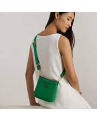 Ralph Lauren - Pebbled Leather Small Cameryn Crossbody - Lyst