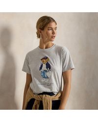 Polo Ralph Lauren - Polo Bear Cotton Jersey T-Shirt - Lyst