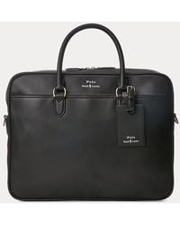 Polo Ralph Lauren - Leather Briefcase Bag - Lyst