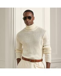 Ralph Lauren - Rollkragenpullover Aus Kaschmir - Lyst