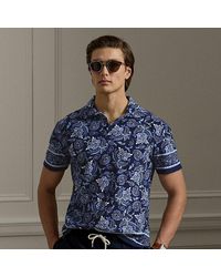 Ralph Lauren - Paisley-Print Riviera Terry Polo Shirt - Lyst