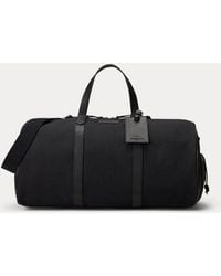 Polo Ralph Lauren - Oxford Reistas Met Leren Afwerking - Lyst