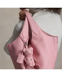 Polo Ralph Lauren - Polo Bear Leather Bag Charm - Lyst