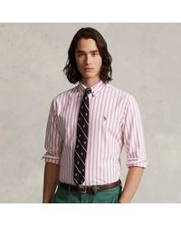 Polo Ralph Lauren - Camisa Oxford de rayas Custom Fit - Lyst