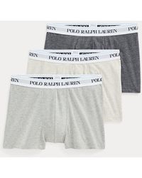 Polo Ralph Lauren - 3-pack Klassieke Stretchkatoenen Boxers - Lyst