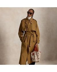 Polo Ralph Lauren - Capelet Trench Coat - Lyst