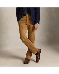Polo Ralph Lauren - Straight Fit Stretch Corduroy Trousers - Lyst