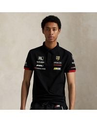 Polo Ralph Lauren - Custom-Slim-Fit Piqué-Poloshirt - Lyst