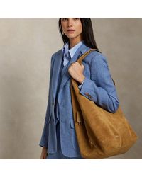 Polo Ralph Lauren - Polo Play Suede Large Tote - Lyst