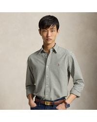 Polo Ralph Lauren - Custom Fit Gingham Oxford Shirt - Lyst