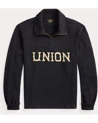 RRL - Pullover in jersey con applicazioni - Lyst