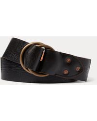 RRL - Leather Double-o-ring Belt - Lyst