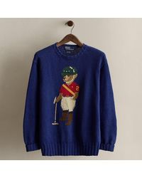 Ralph Lauren - 1992 Hand-Knit Bear Sweater - Lyst